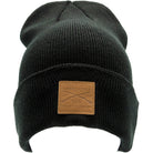 Grunt Style Leather Patch Cuffed Beanie Grunt Style