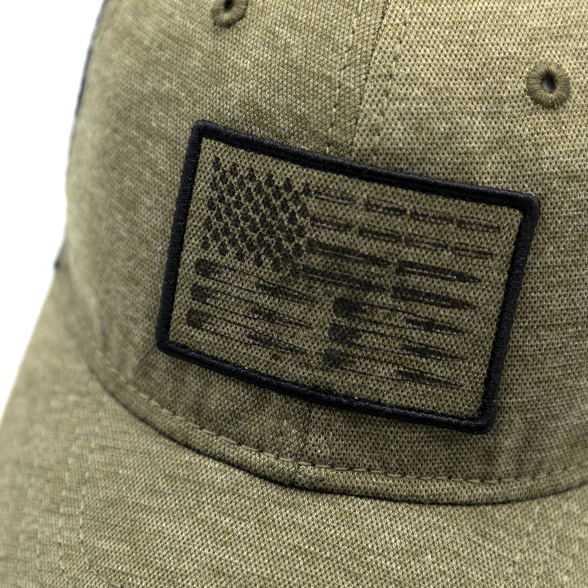 Grunt Style Military Green Ammo Flag Mesh Hat Grunt Style