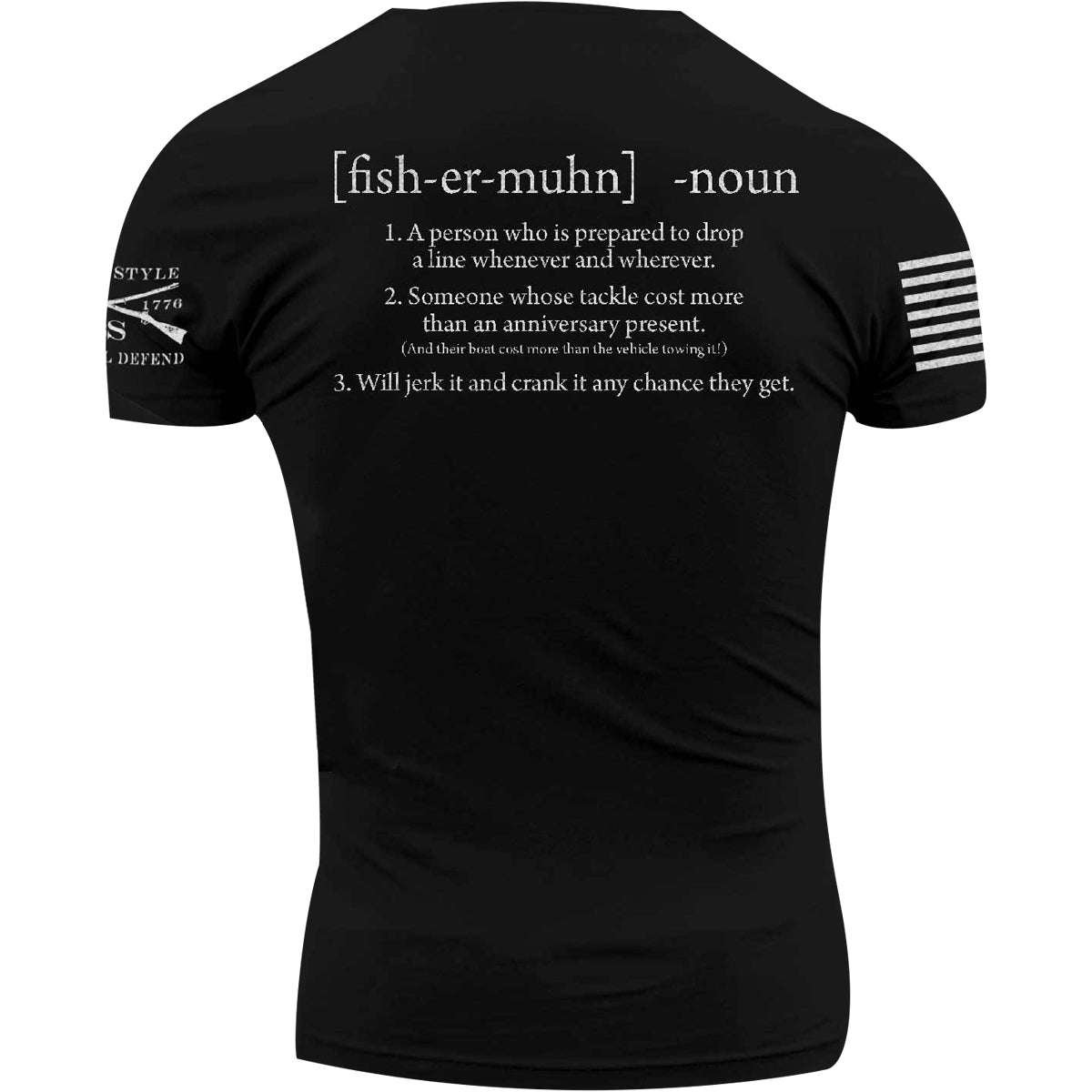 Grunt Style Fisherman Defined T-Shirt - Black Grunt Style