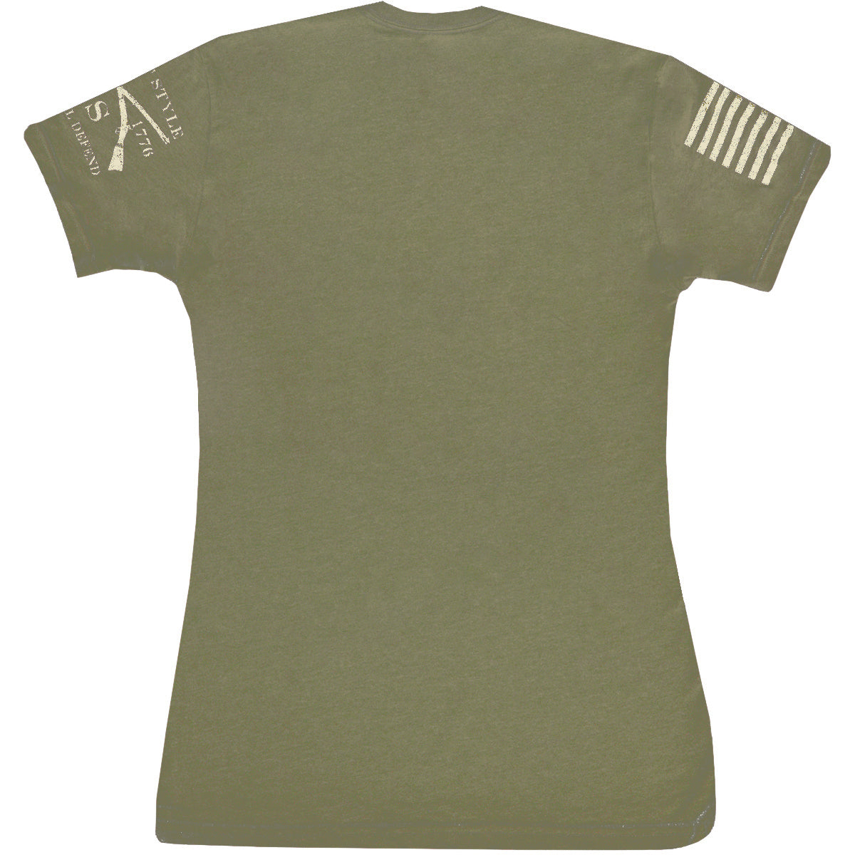 Grunt Style Women's Come And Take It 2A Edition T-Shirt - Military Green Grunt Style