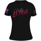 Grunt Style Women's Pretty Lethal T-Shirt - Black Grunt Style