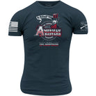Grunt Style American Bastard T-Shirt - Navy Grunt Style