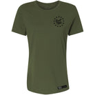 Grunt Style Women's Relaxed Fit Beautiful Badass 2.0 T-Shirt - Military Green Grunt Style