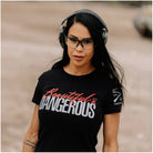 Grunt Style Women's Beautiful & Dangerous T-Shirt - Black Grunt Style