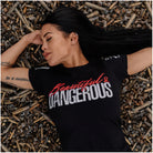 Grunt Style Women's Beautiful & Dangerous T-Shirt - Black Grunt Style