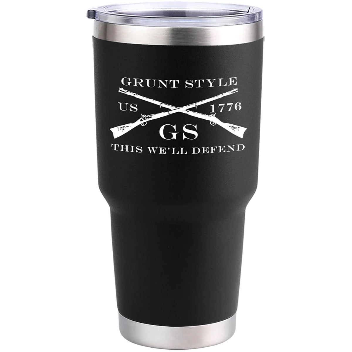 Grunt Style Dad Defined Vacuum Insulated Stainless Steel Tumbler - Black Grunt Style