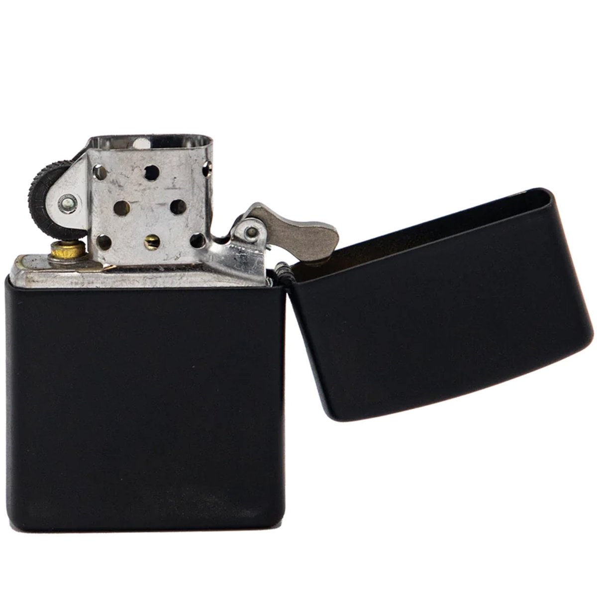 Grunt Style Etched Logo Zippo Lighter - Black - Forza Sports