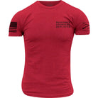 Grunt Style R.E.D. All Forces T-Shirt - Red - Forza Sports