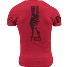 Grunt Style R.E.D. All Forces T-Shirt - Red - Forza Sports