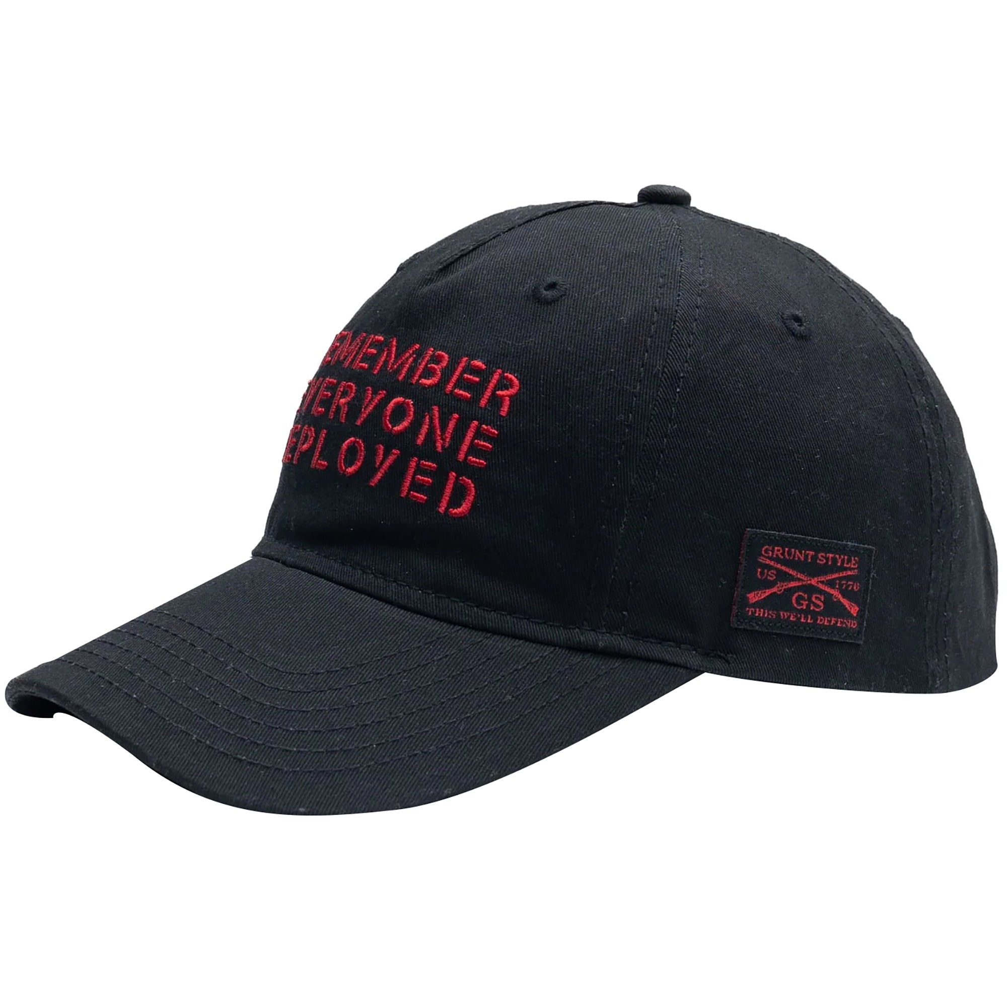 Grunt Style R.E.D. All Forces Hat - Black Grunt Style