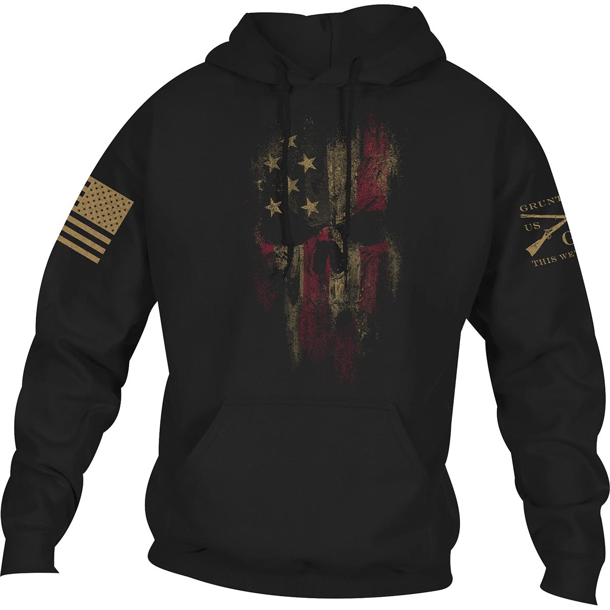 ग्रंट स्टाइल अमेरिकन रीपर 2.0 पुलओवर हुडी - काला - फोर्ज़ा स्पोर्ट्स
