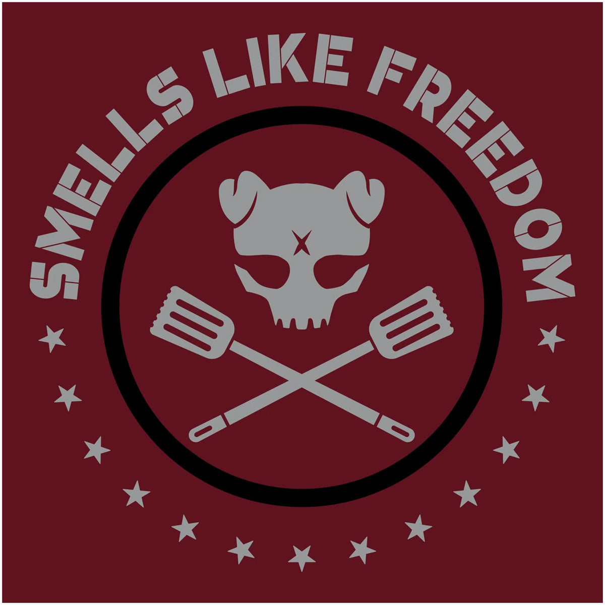 Grunt Style Whiskey Bacon Freedom T-Shirt - Cardinal Grunt Style