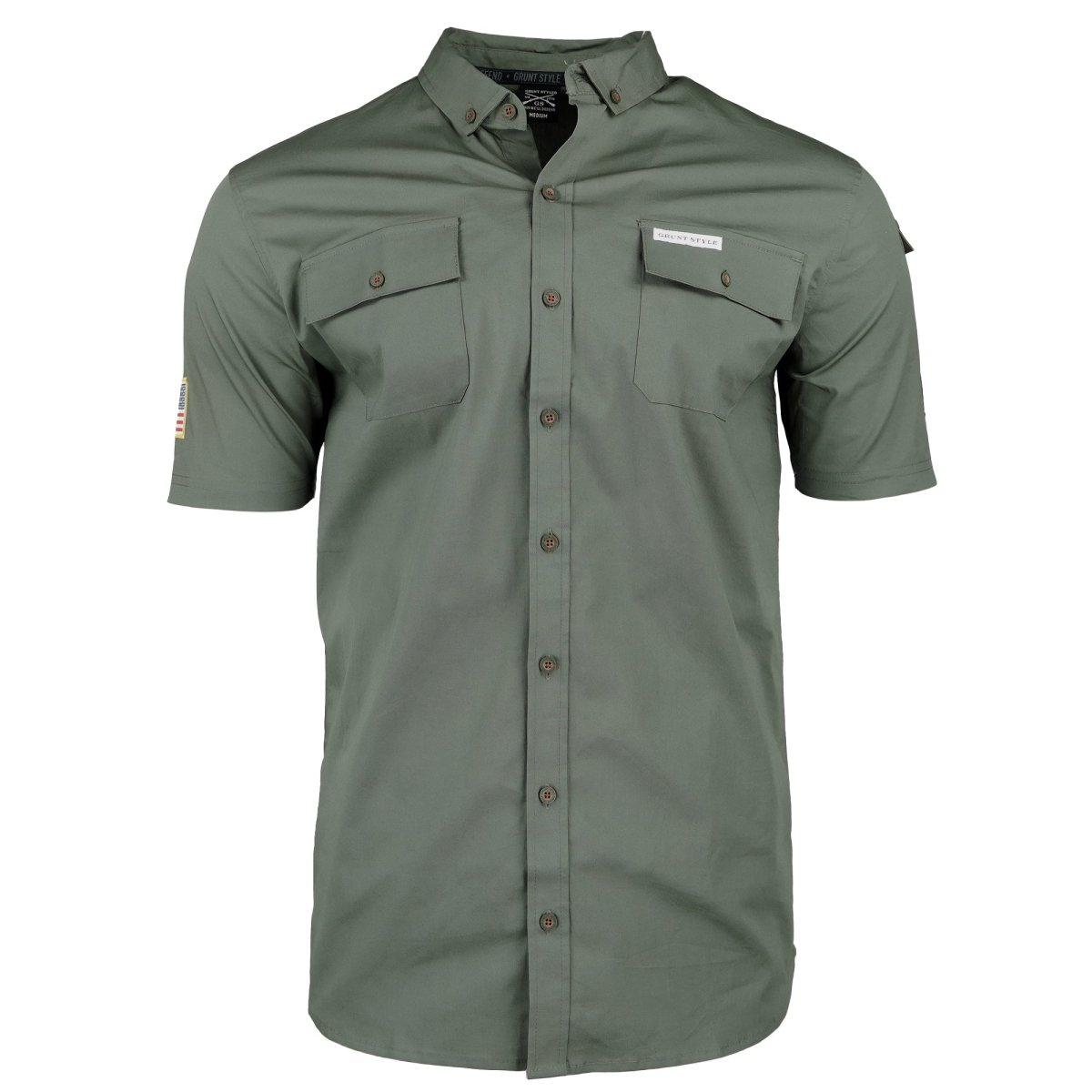 Grunt Style Garage Button Down Shirt - Forza Sports