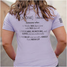 Grunt Style Women's Mom Defined V-Neck T-Shirt Grunt Style