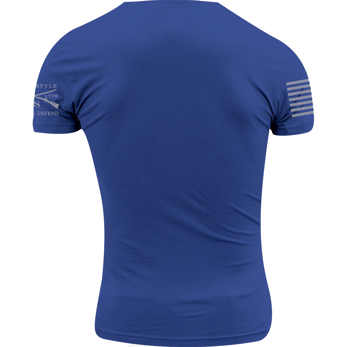 Grunt Style Super Patriot Crewneck T-Shirt - Blue Grunt Style