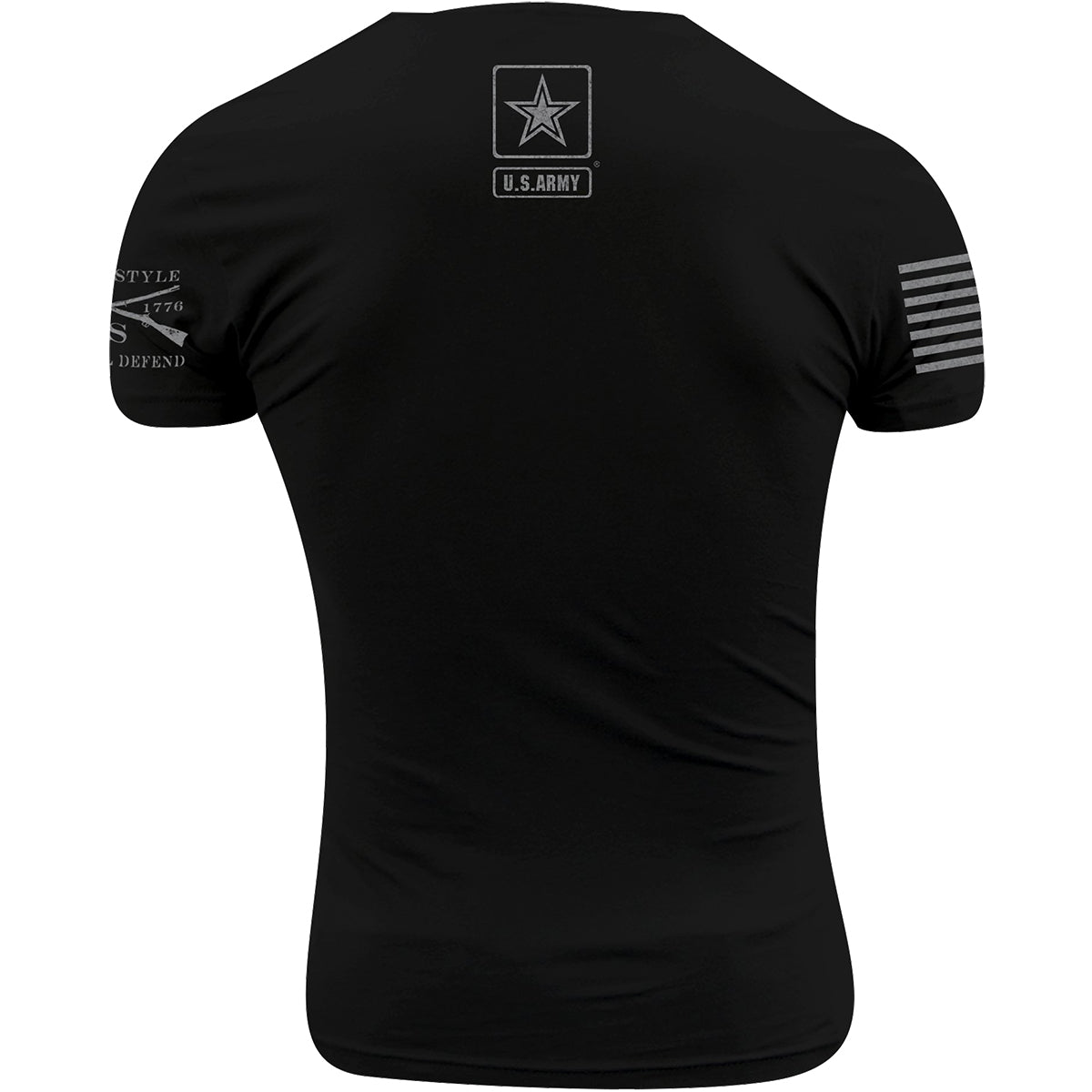 Grunt Style Army - Basic Back Logo T-Shirt - Black Grunt Style