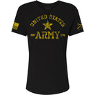 Grunt Style Women's Army - Est. 1775 Relaxed Fit T-Shirt - Black Grunt Style