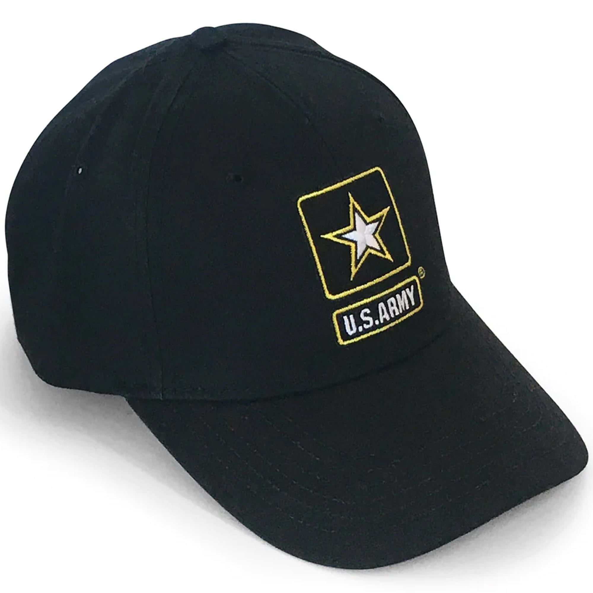 Grunt Style US Army Embroidered Logo Hat - Black Grunt Style