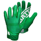 Battle Sports Adult DoubleThreat Football Gloves - Green/Green - Forza Sports