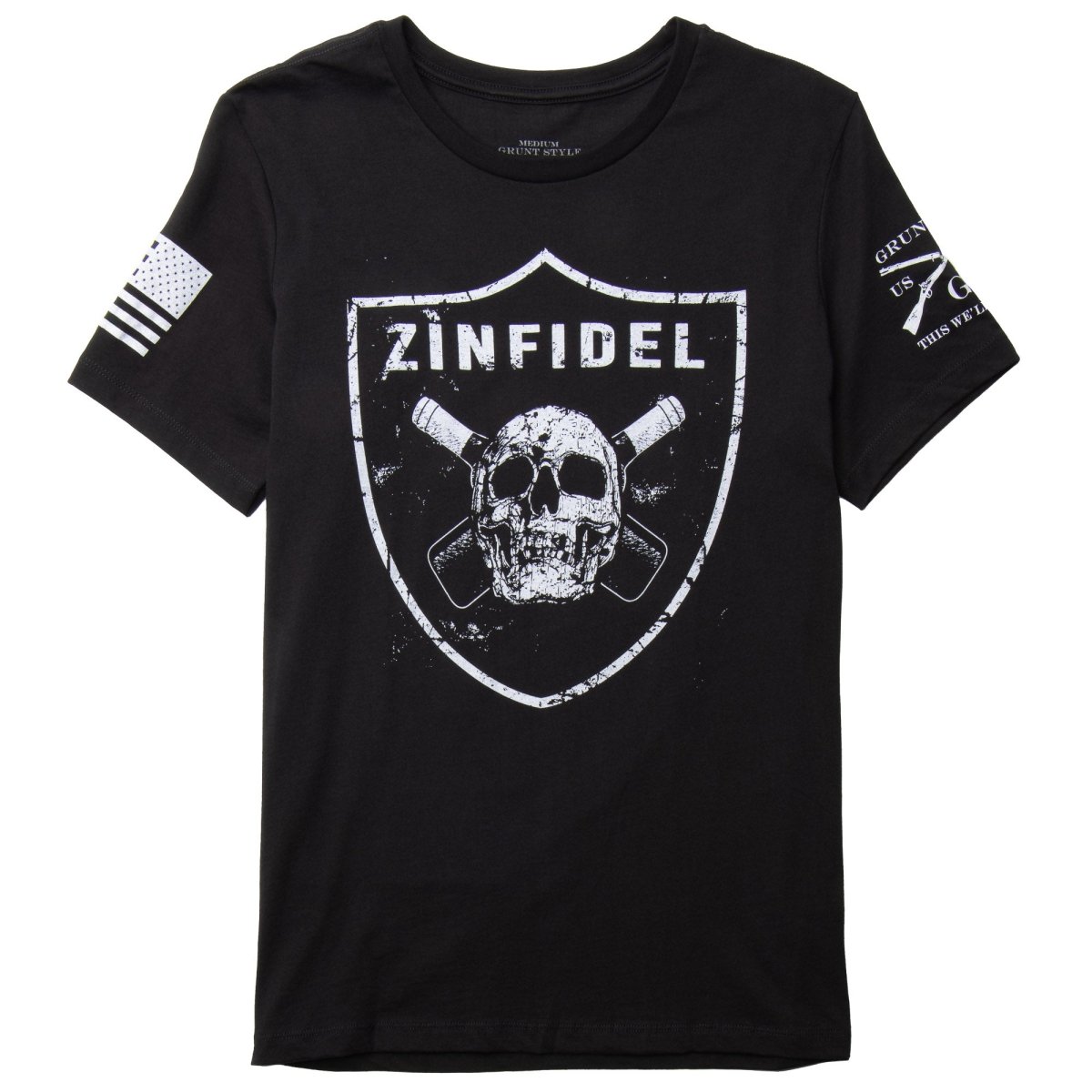 Grunt Style Women's Zinfidel T-Shirt - Black - Forza Sports