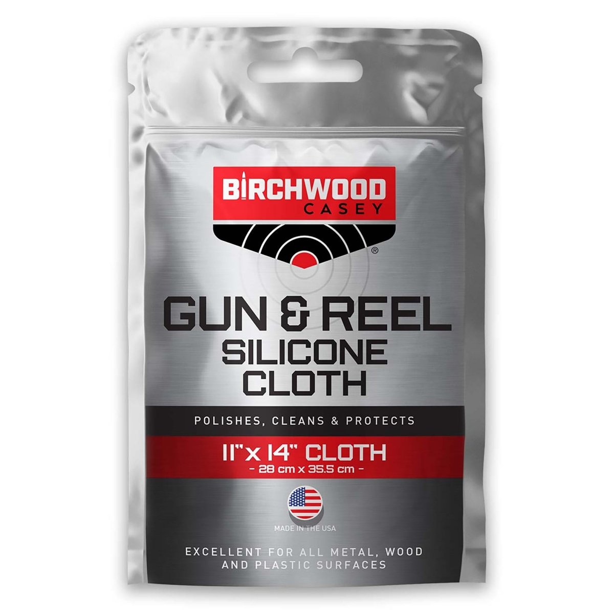 Birchwood Casey - Gun & Reel Silicone Cloth - 11''X14'' - Forza Sports