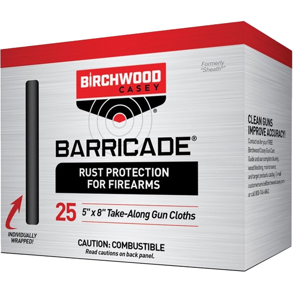 Birchwood Casey - Barricade® Rust Protection Take - Alongs 25 Wipes - Forza Sports