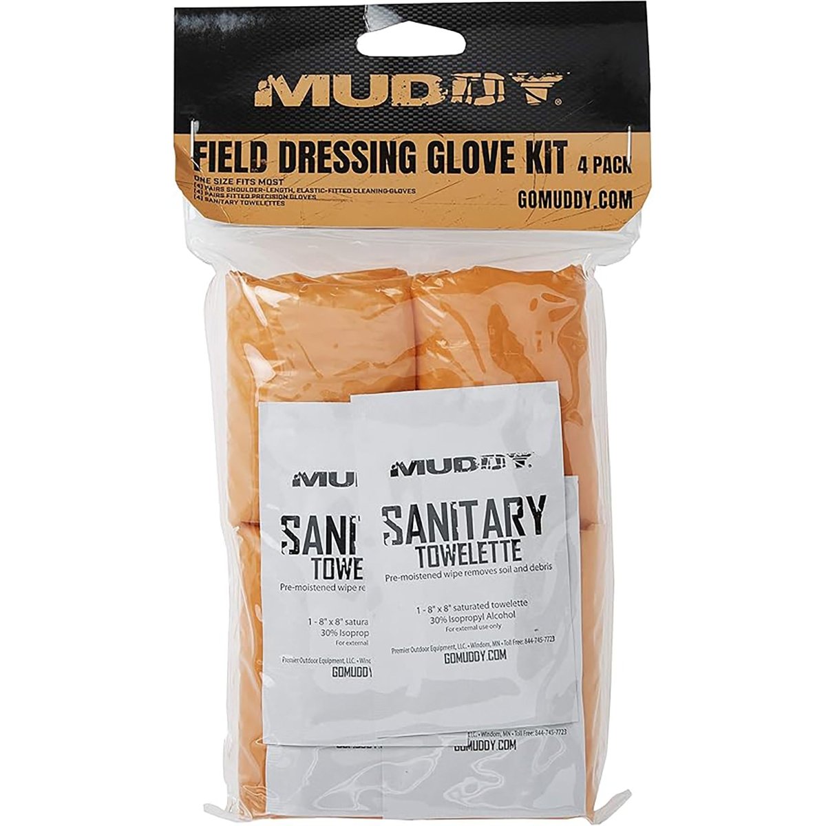MUDDY - Field Dressing Glove Kit - Orange - 4 Pack - Forza Sports