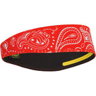 Halo Headband Pullover II Sweatband - Paisley Red Halo