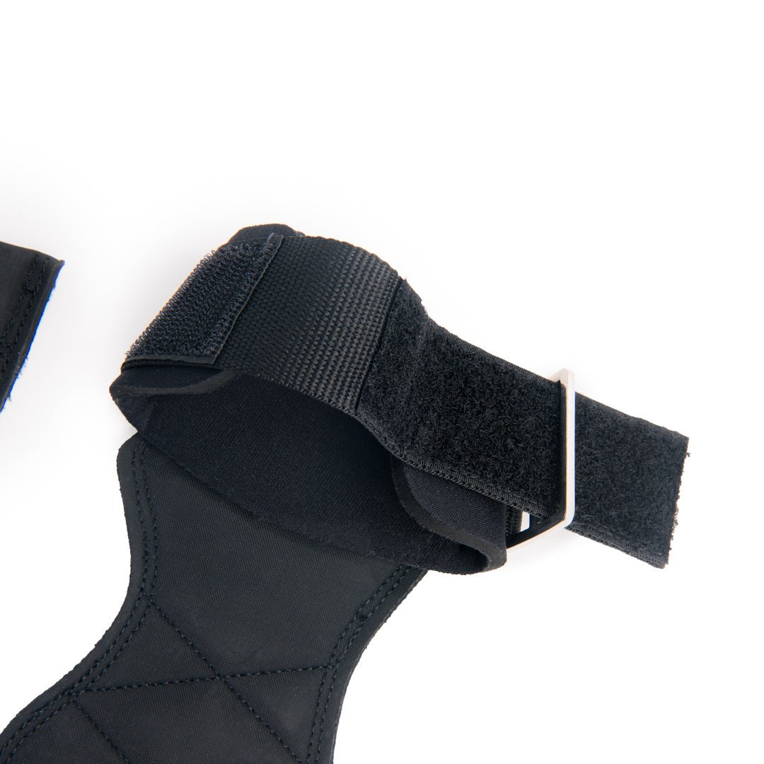 Harbinger Pro Lifting Grips for Weight Lifting, Black - Forza Sports