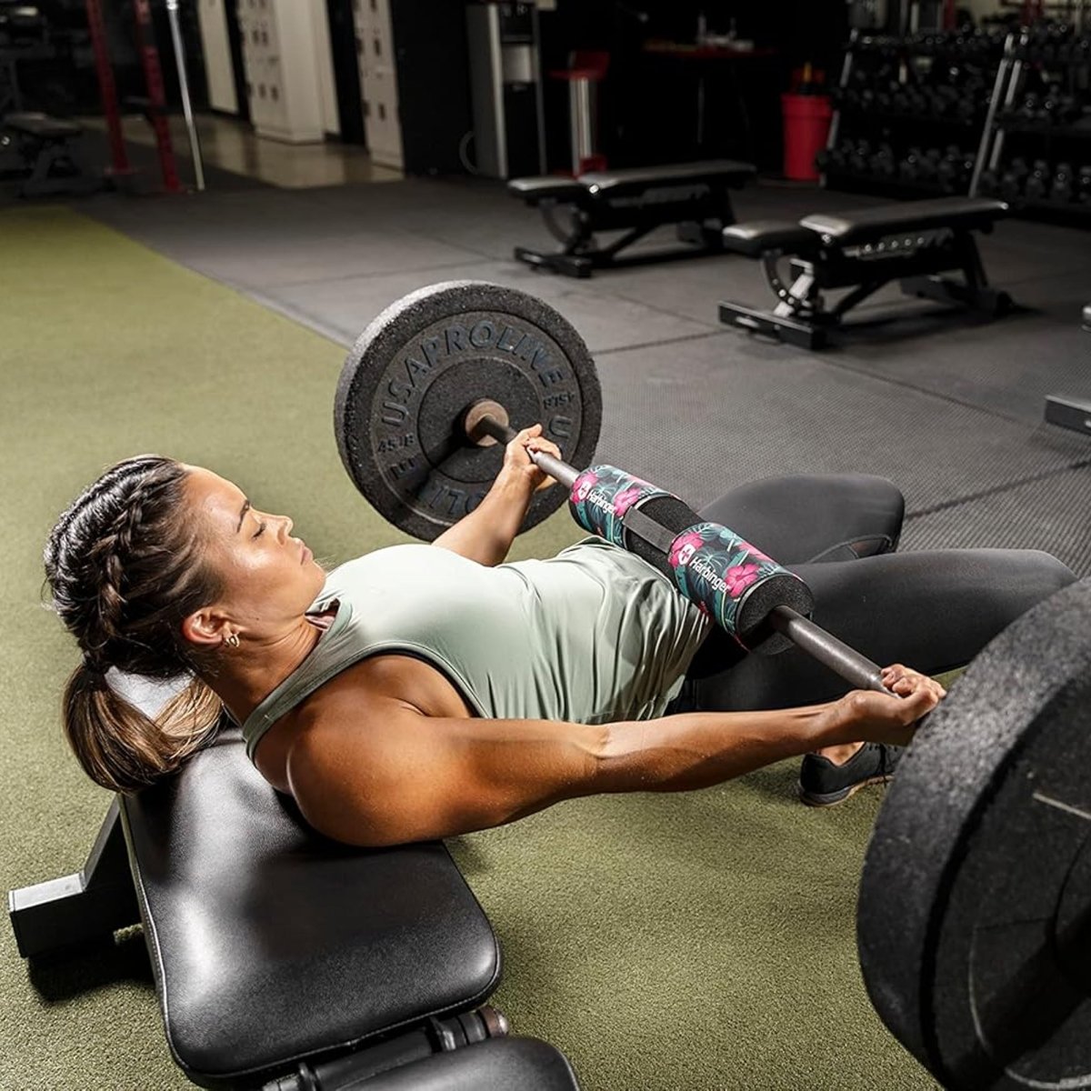 हार्बिंगर हिप थ्रस्ट बार पैड - फोर्ज़ा स्पोर्ट्स