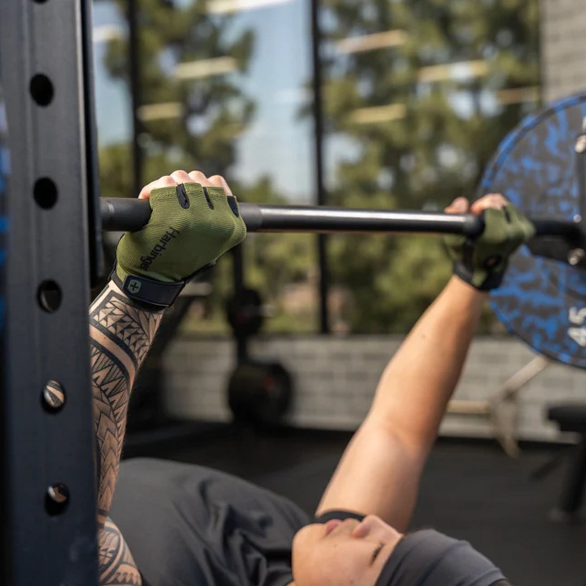 Harbinger Men's Power Gloves 3.0 - Green - Forza Sports