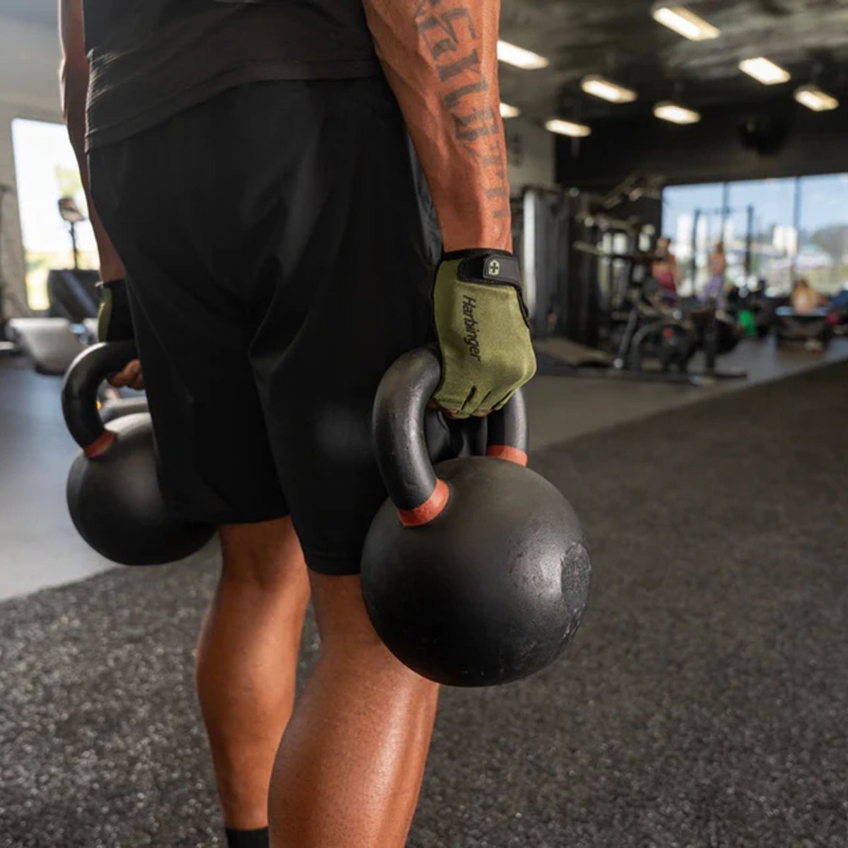 Harbinger Men's Power Gloves 3.0 - Green - Forza Sports