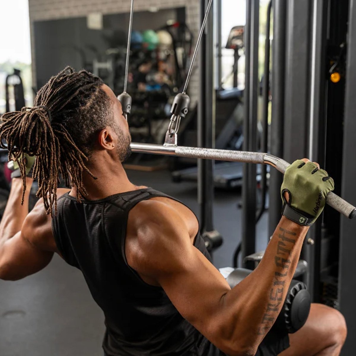 Harbinger Men's Power Gloves 3.0 - Green - Forza Sports