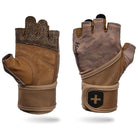 Harbinger Men's Pro Wrist Wrap Gloves 3.0 - Tan Camo - Forza Sports