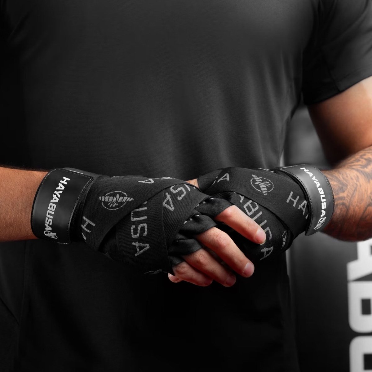Hayabusa Deluxe Hand Wraps, 180 इंच - Forza Sports