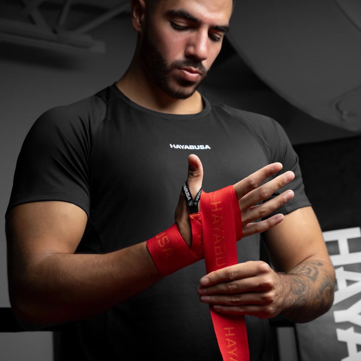 Hayabusa Deluxe Hand Wraps, 180 इंच - Forza Sports
