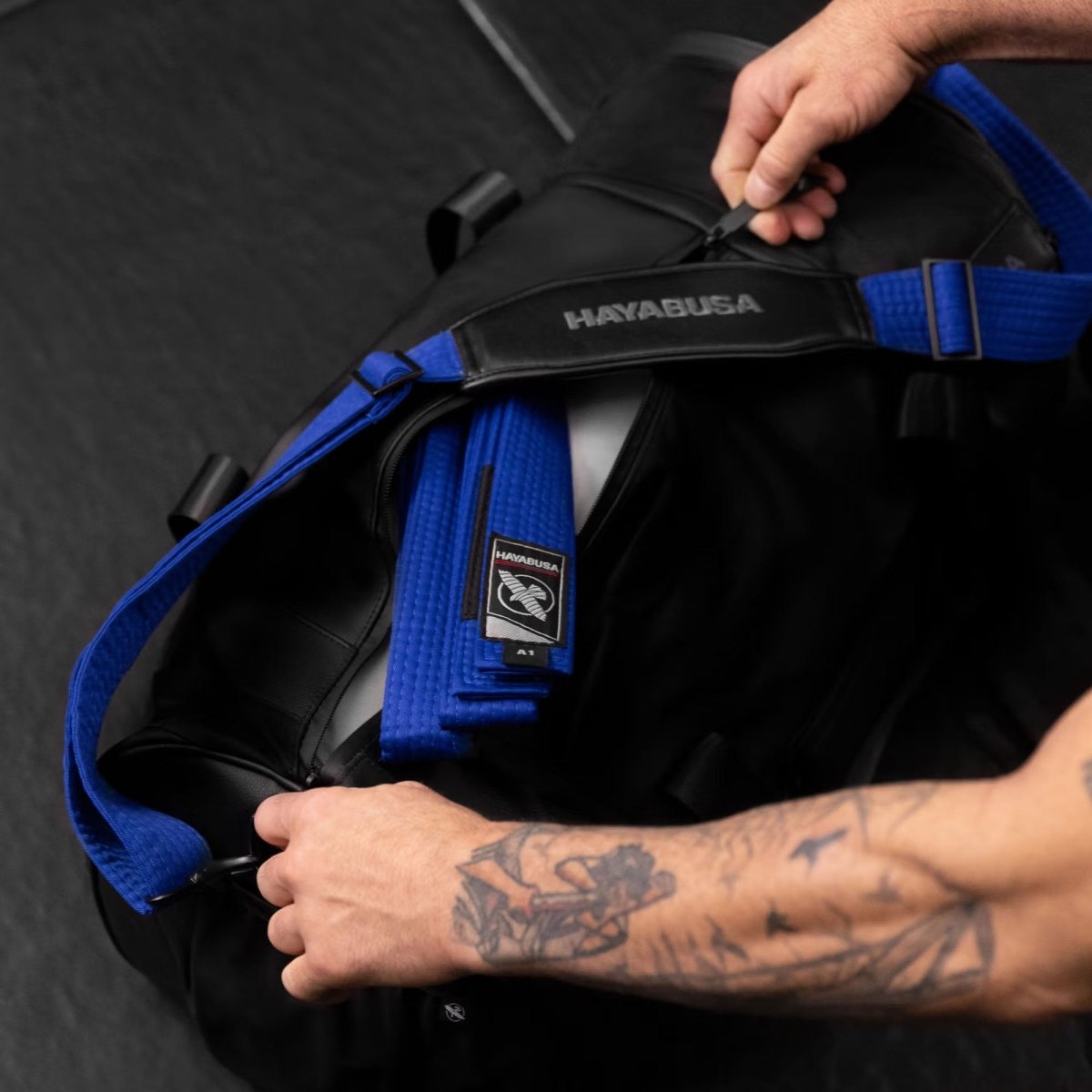 Hayabusa Jiu - Jitsu Ranked Duffle Strap - Forza Sports