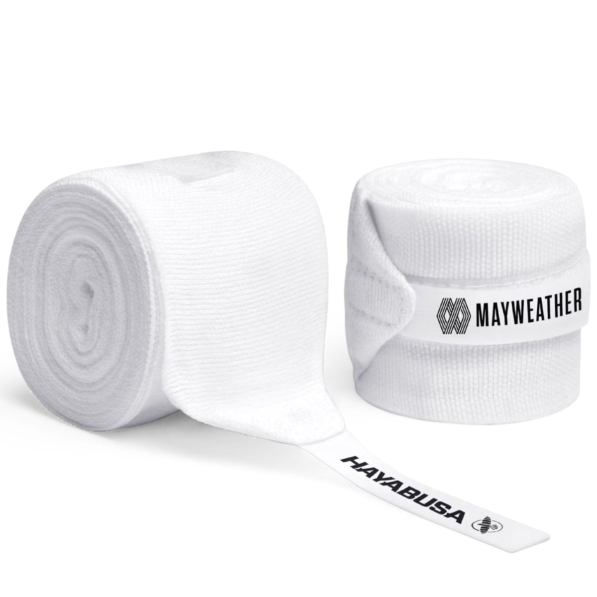 Hayabusa Mayweather 180" Gauze Hand Wraps, White - Forza Sports