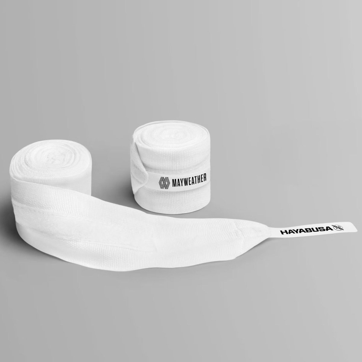 Hayabusa Mayweather 180" Gauze Hand Wraps, White - Forza Sports