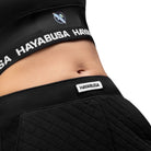 Hayabusa Women’s Quilted Training Shorts, X - Small, Black - Forza Sports
