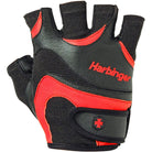 Harbinger 138 FlexFit Weight Lifting Gloves - Black/Red - Forza Sports
