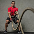 Harbinger 138 FlexFit Weight Lifting Gloves - Black/Red - Forza Sports