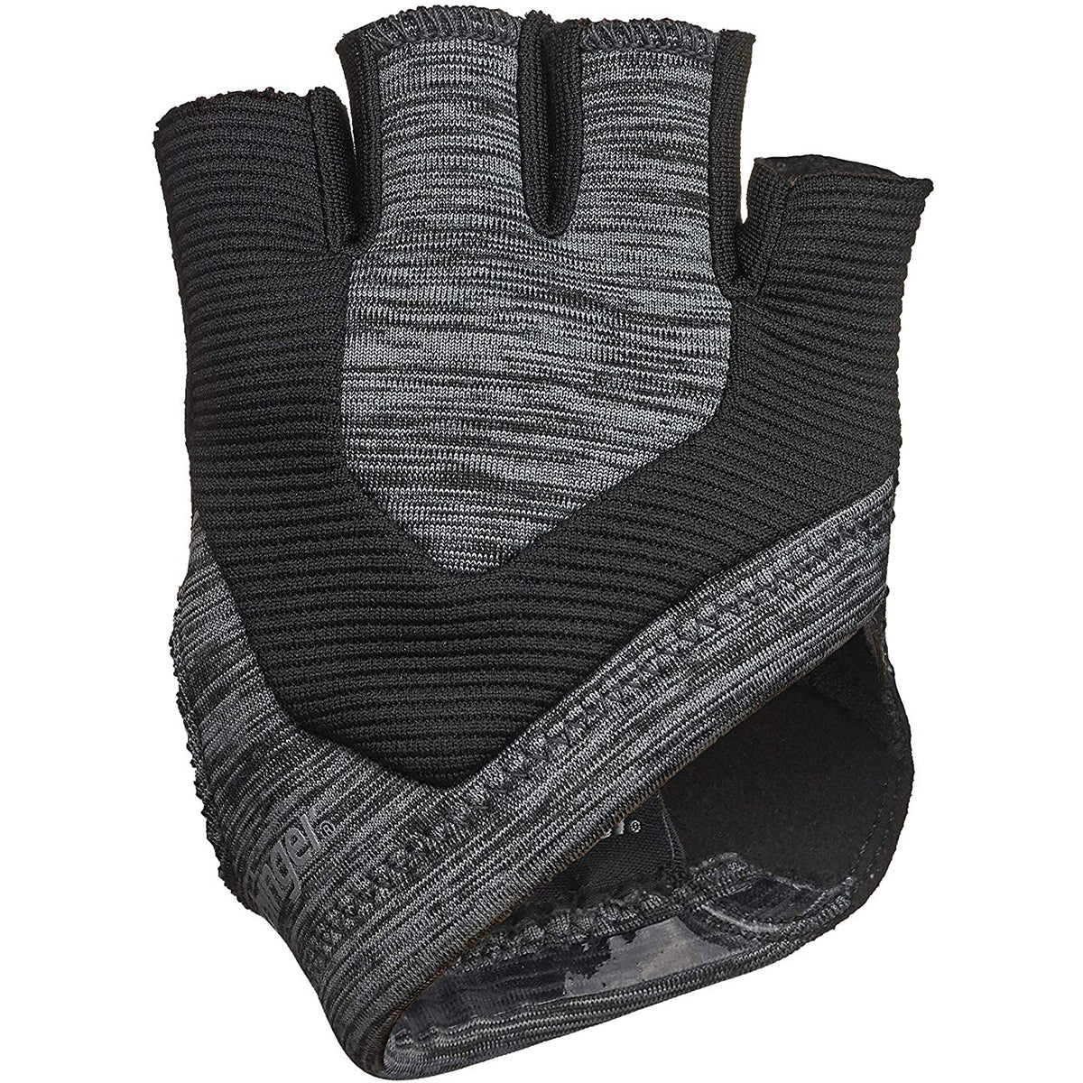 Harbinger Women's Palm Guard Weight Lifting Gloves - Black/Gray Heather - Forza Sports