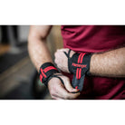 Harbinger 18" Red Line Weight Lifting Wrist Wraps Harbinger