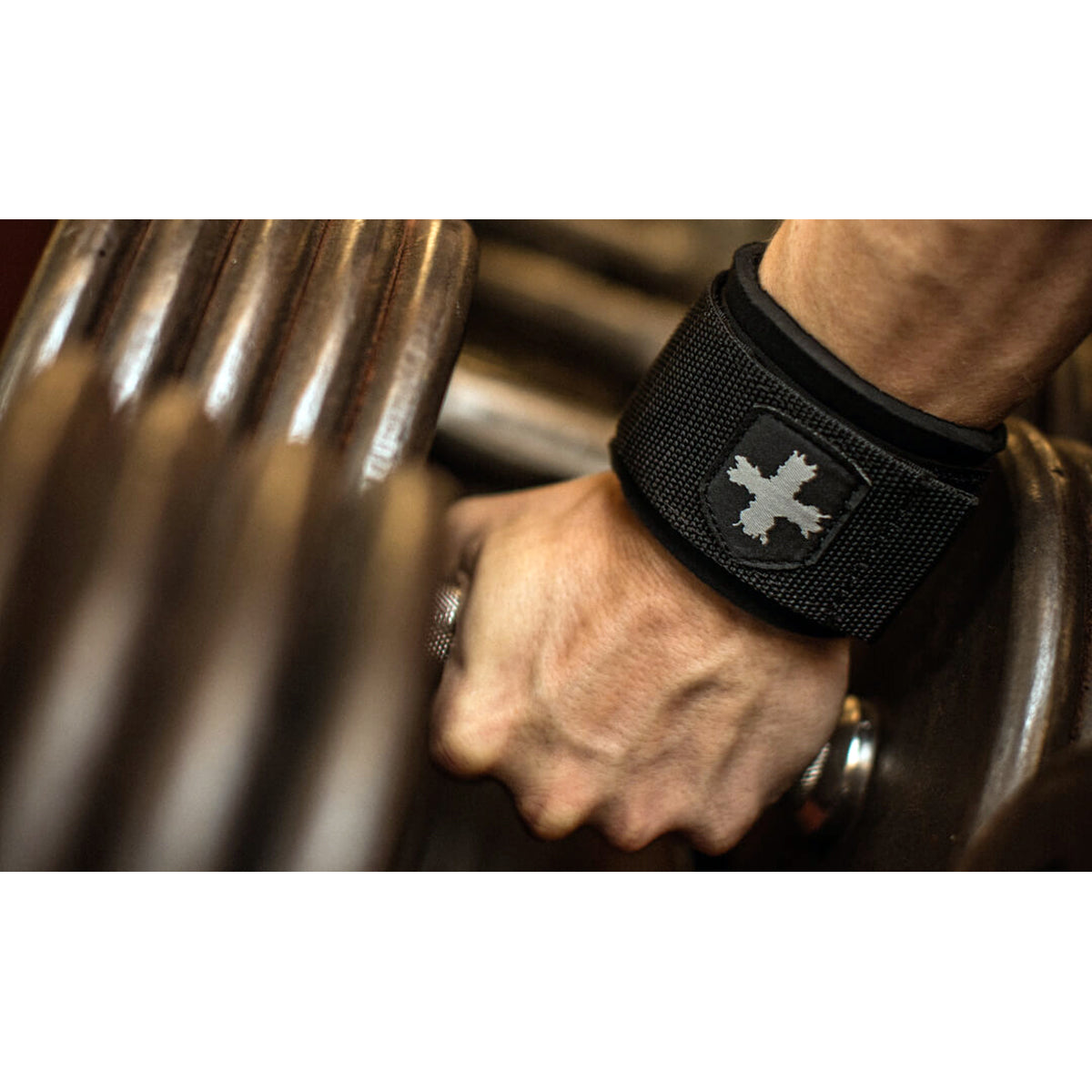 Harbinger 6mm Neoprene Cuff Lifting Wrist Supports Harbinger