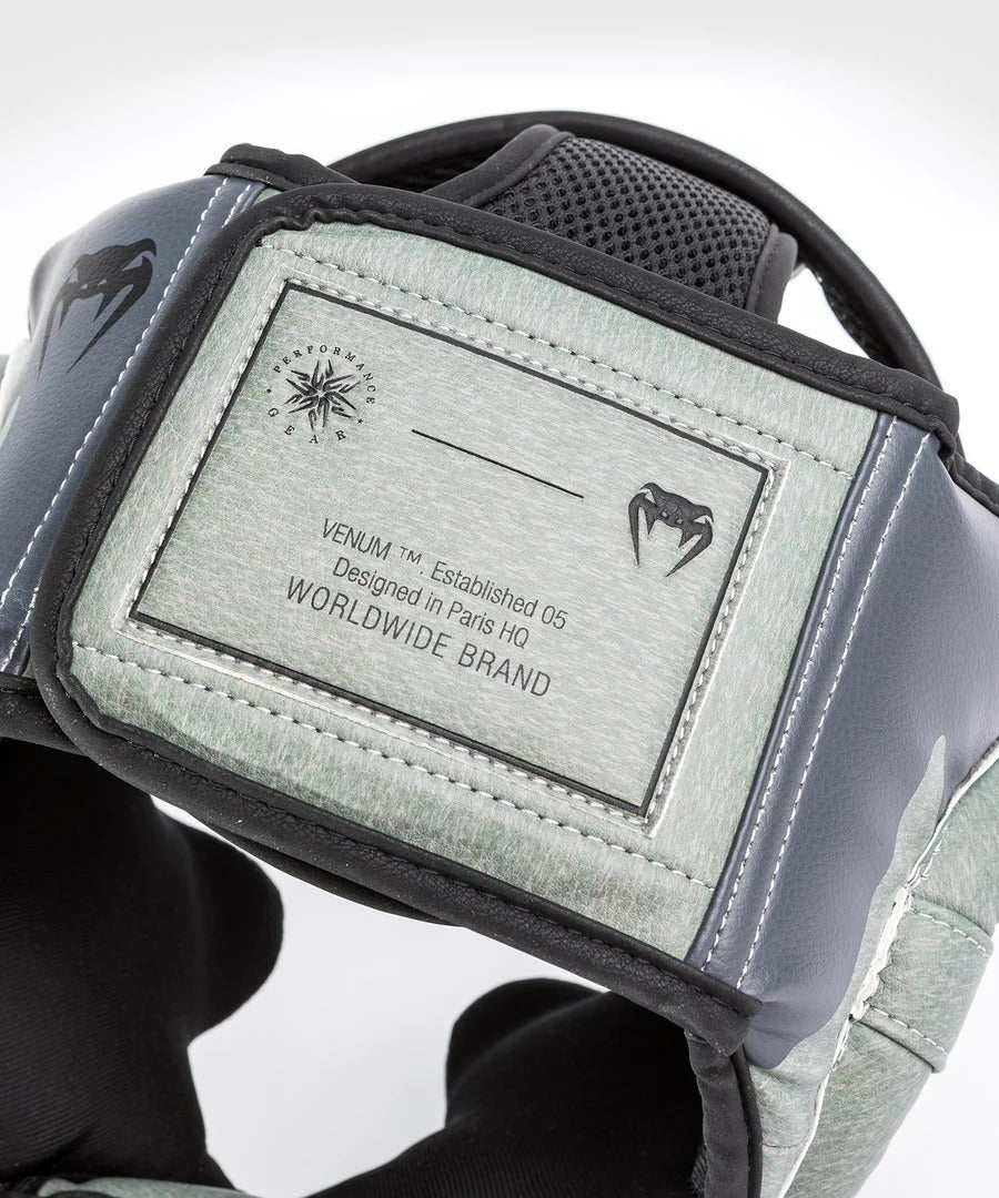 Venum Stone Training Boxing Headgear - Mineral Green - Forza Sports