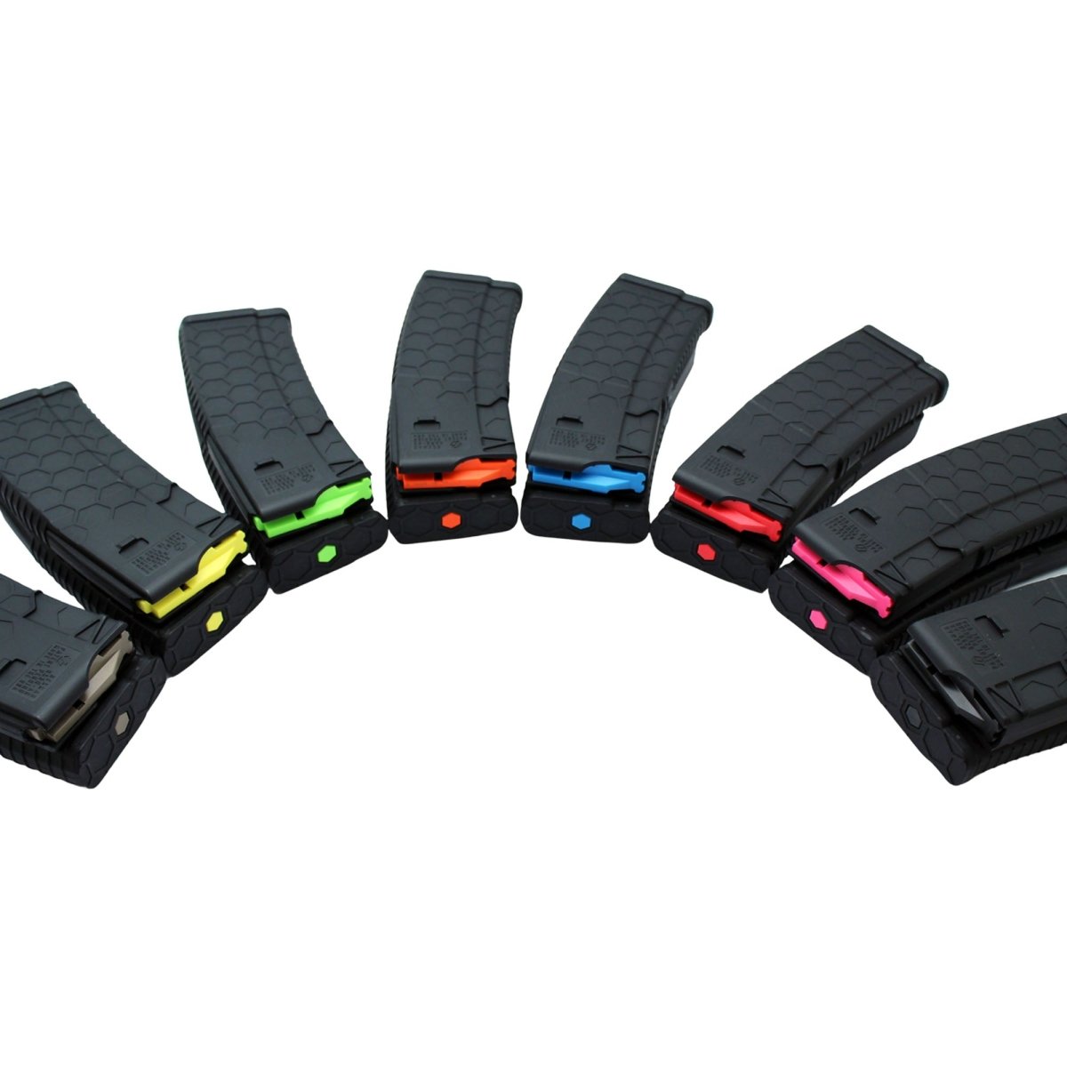 HEXMAG HEXID 4 - Pack for AR - 15, Patented Magazine Color Identification System - Forza Sports