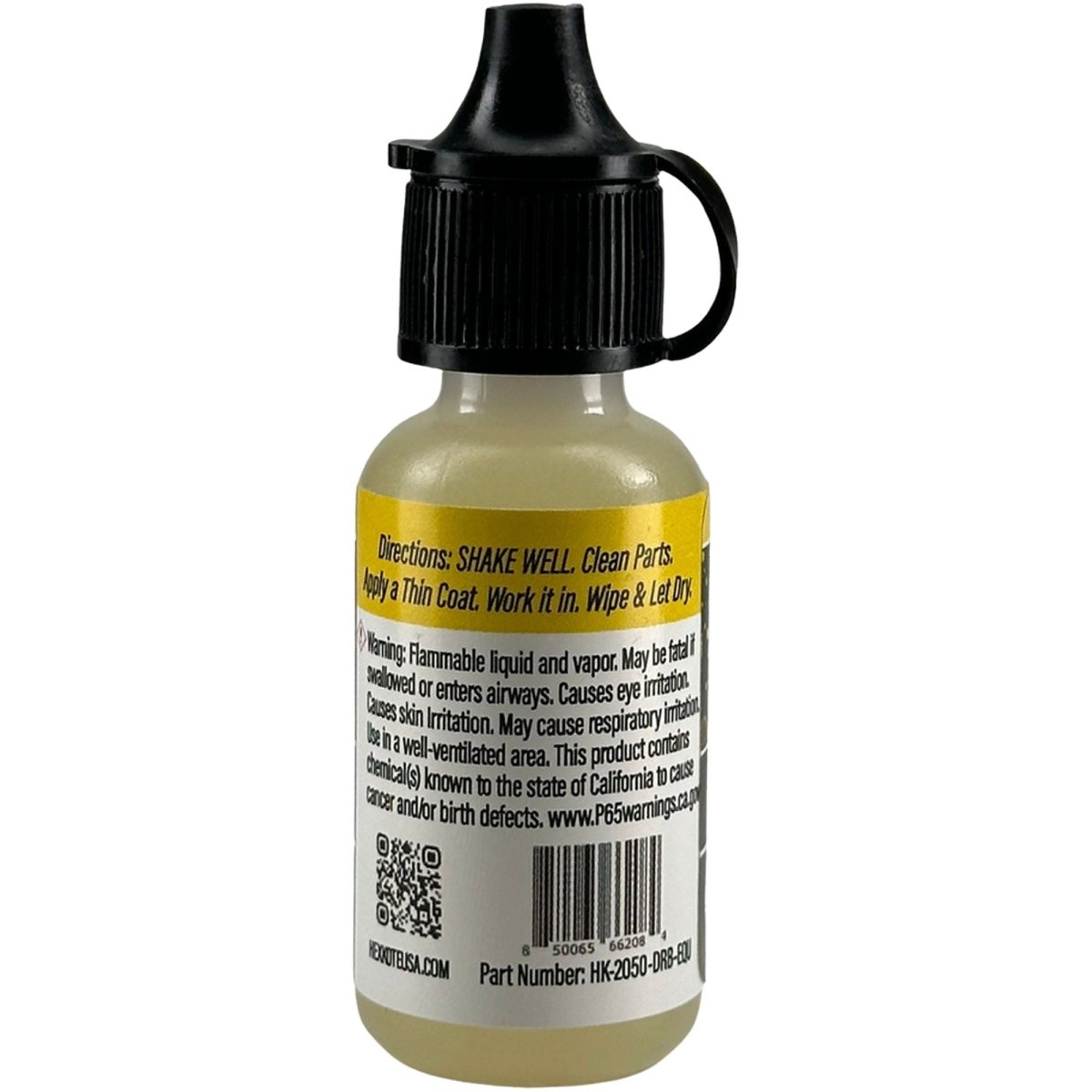 HEXKOTE Equipment Door Lock Hinge Garage Dry Lubricant 0.50 oz Dropper Bottle - Forza Sports