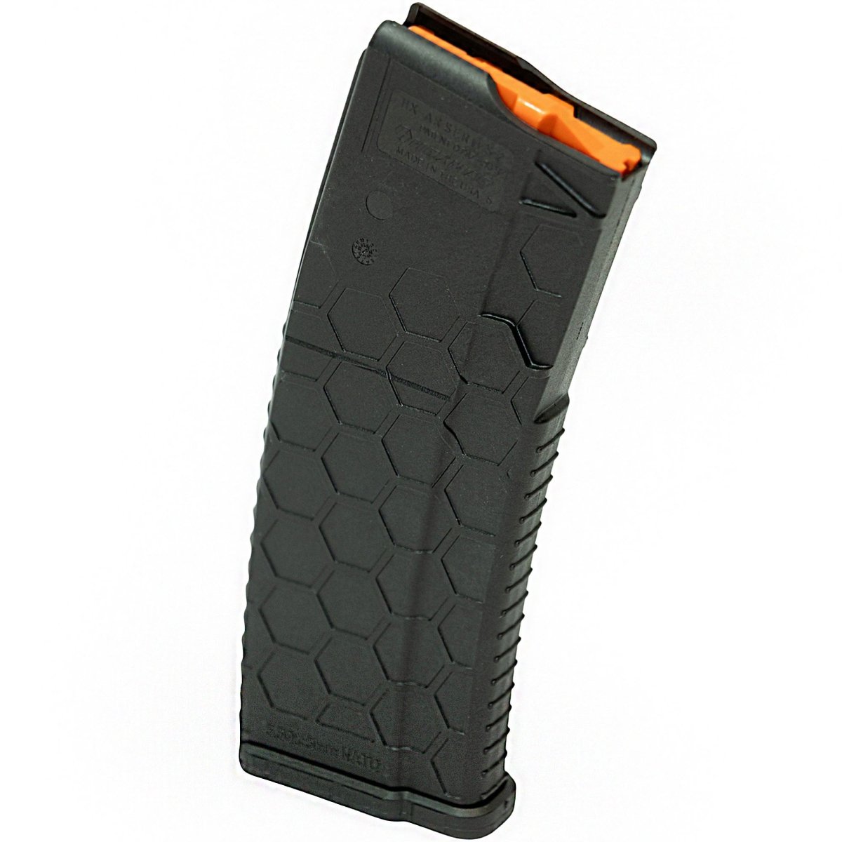 HEXMAG 15 - Round Polyhex2 Magazine for AR - 15/M4/M16, Series 2 - Forza Sports