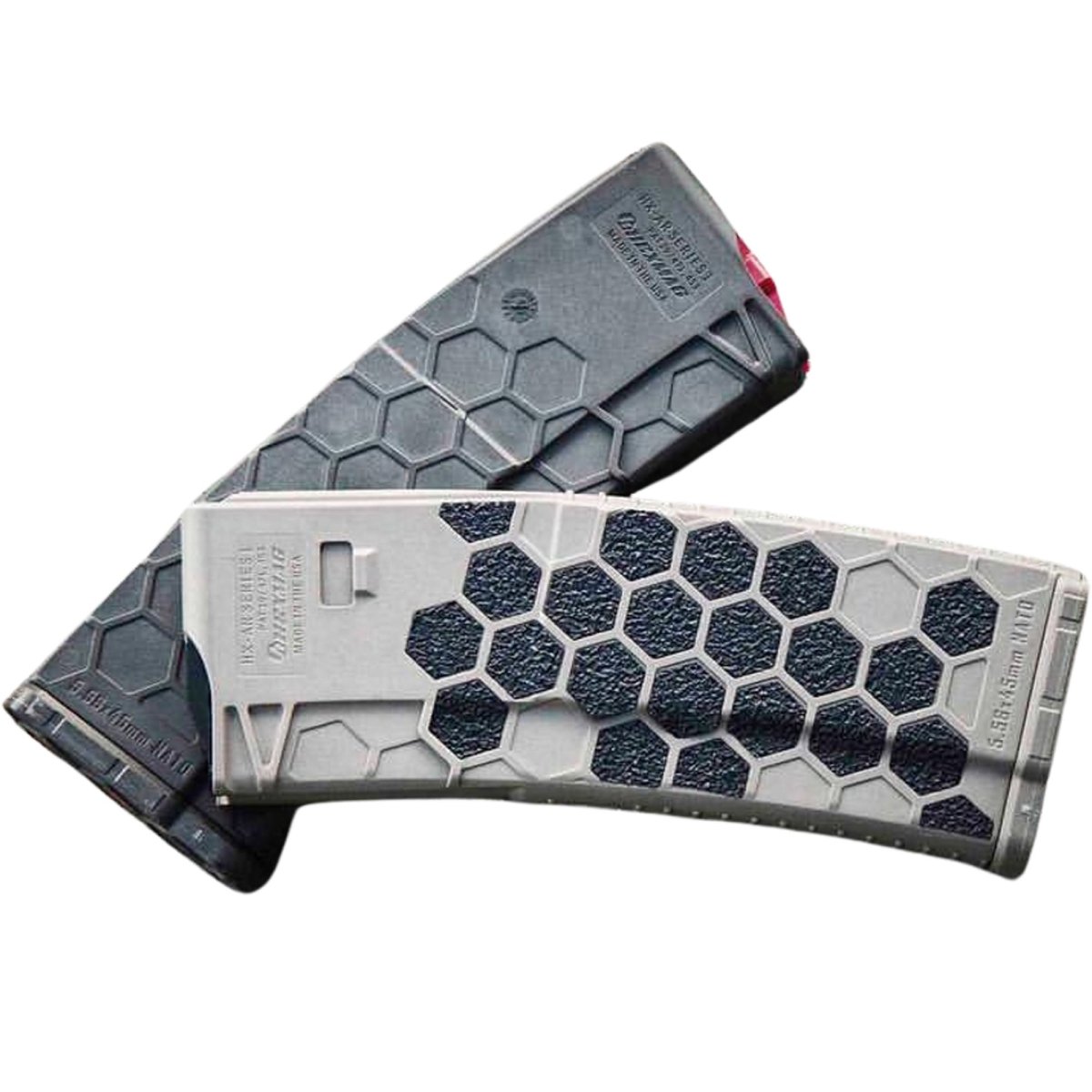 HEXMAG Tactical Grip Tape 46 Pre-Cut Hexagons Textured Stickers, Peel and Stick - Forza Sports